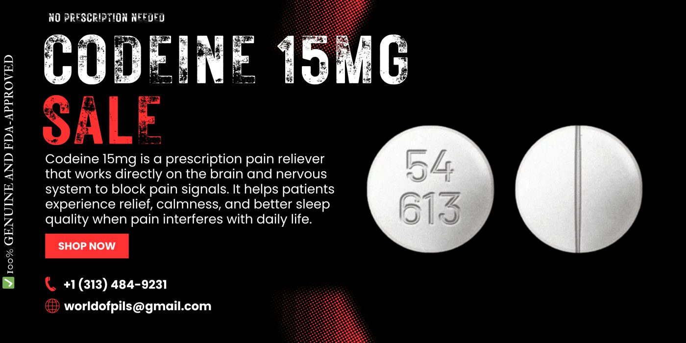 Buy Codeine 15mg Online – Fast Pain Relief You Can Trust 3 Codeine 15mg